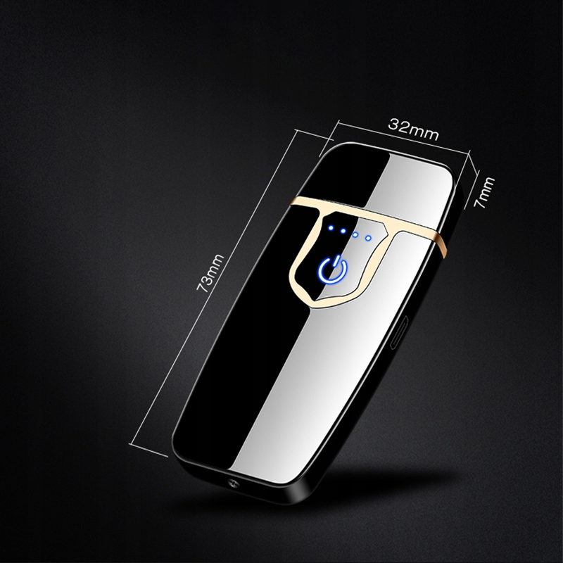 Zapalniczka Plazmowa HQ Elektryczna Dotykowa USB. Kod producenta prezent led pudełko box kabel