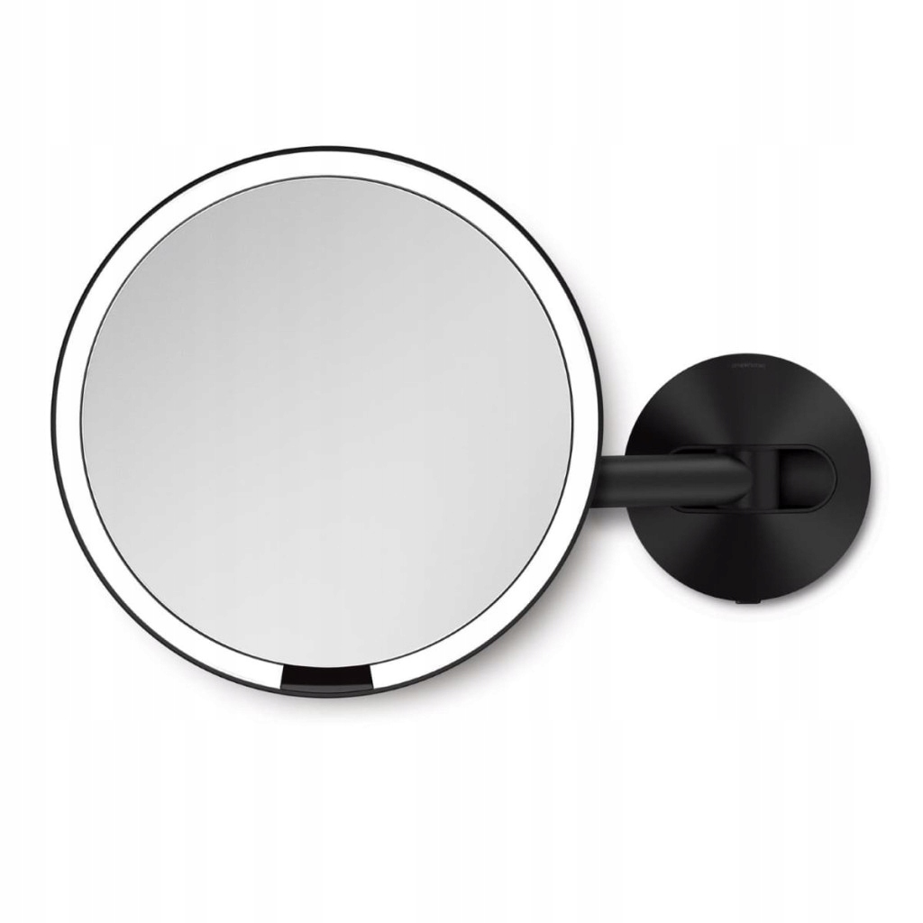 Simplehuman kosmetické zrcátko na zeď Sensor Led osvětlení 5x zvětšení síťo