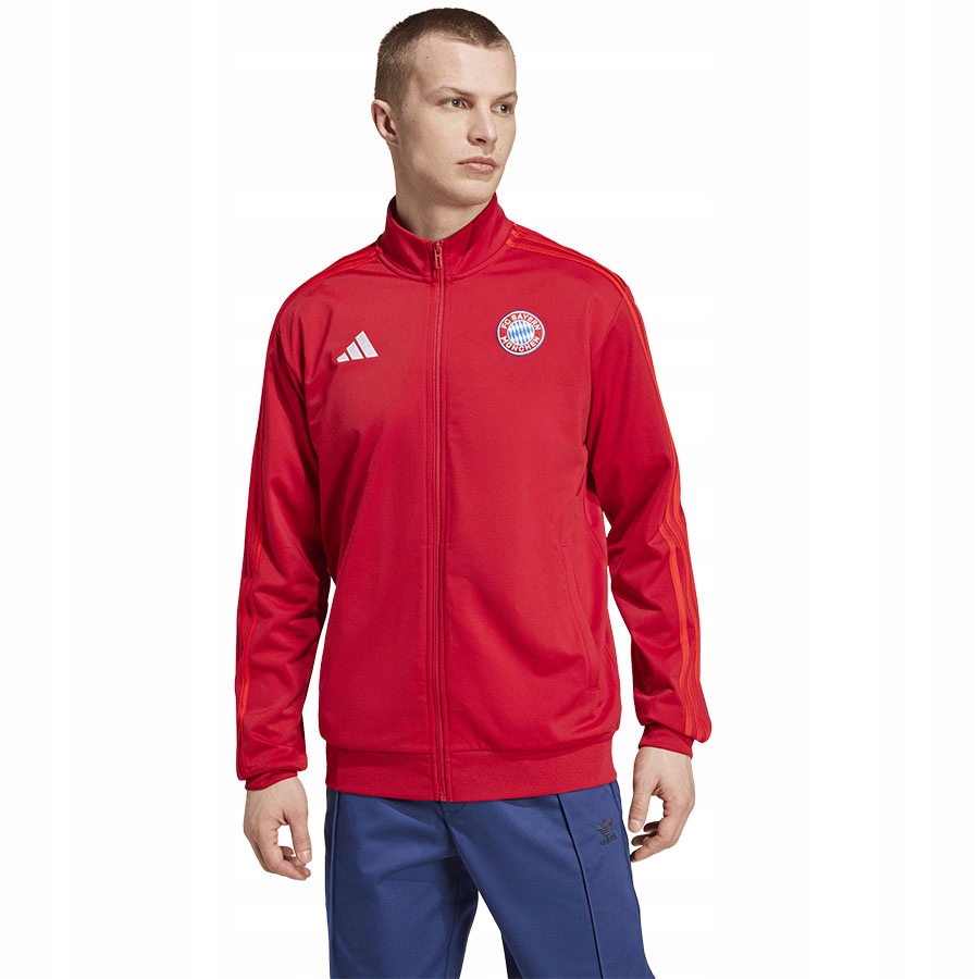 Bluza adidas Fc Bayern Dna Track Top IT4154 czerwony XL