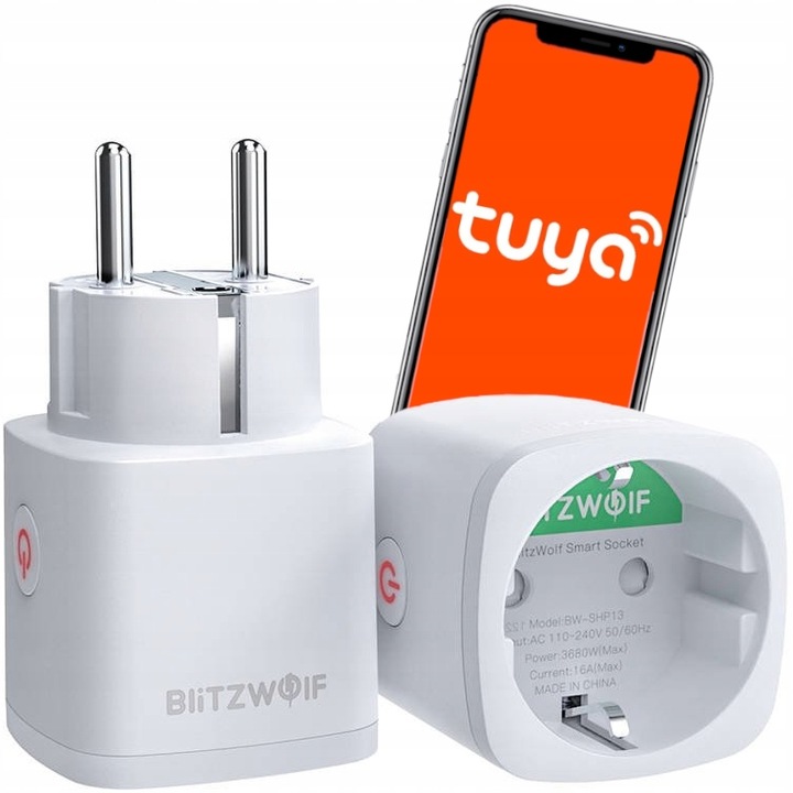 

Gniazdko Blitzwolf ZigBee BW-SHP13 Tuya Watomierz