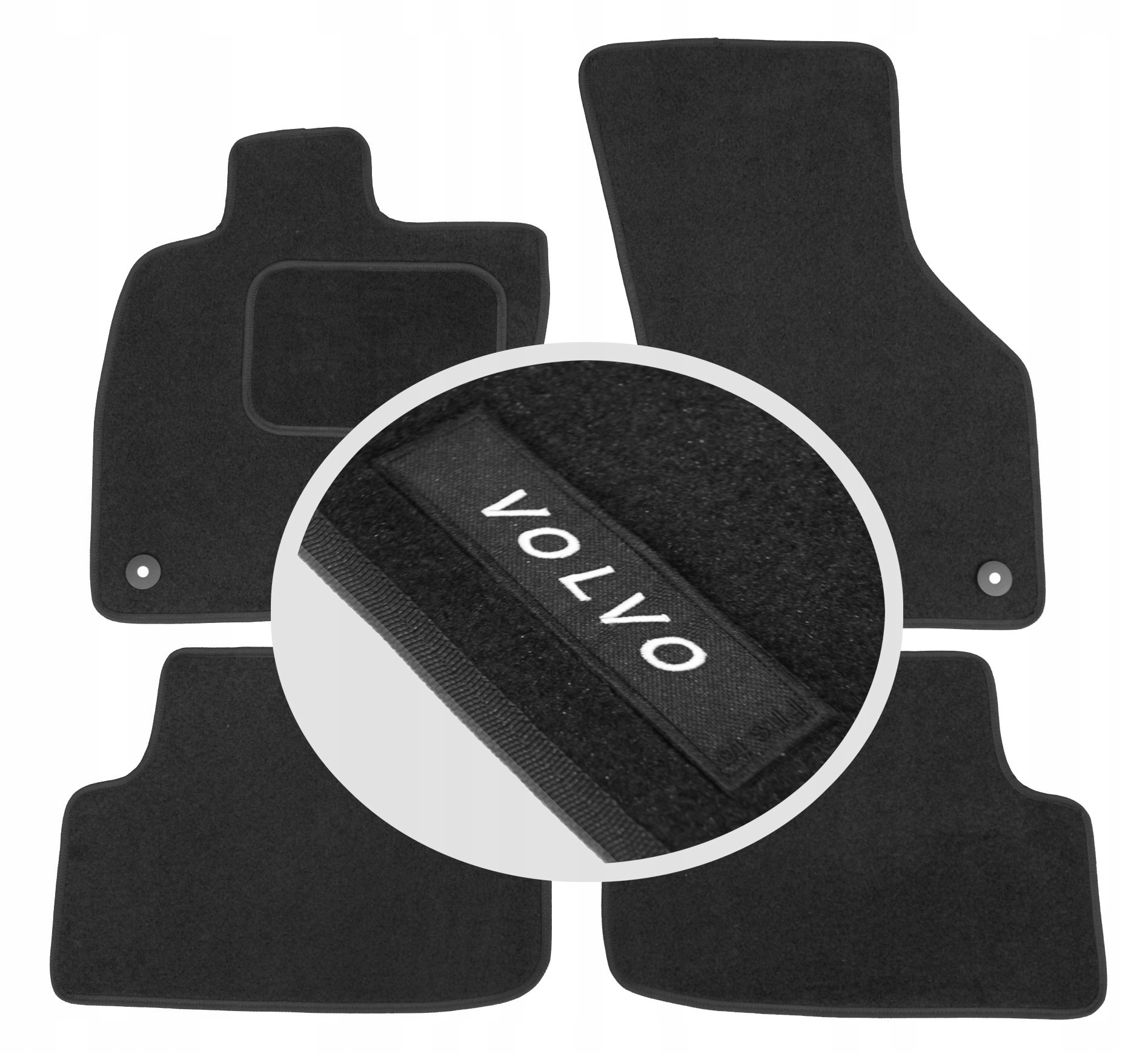 

Volvo S40 od 2004-2012 Dywaniki do auta Haft