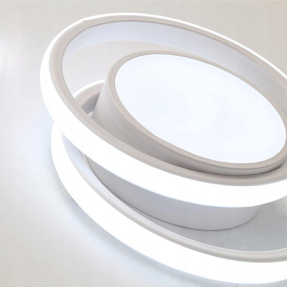 LAMPA SUFITOWA PLAFON LED ŻYRANDOL RING NOWOCZESNE 32W 6500K DO SALONU Rodzaj gwintu zintegrowane źródło LED