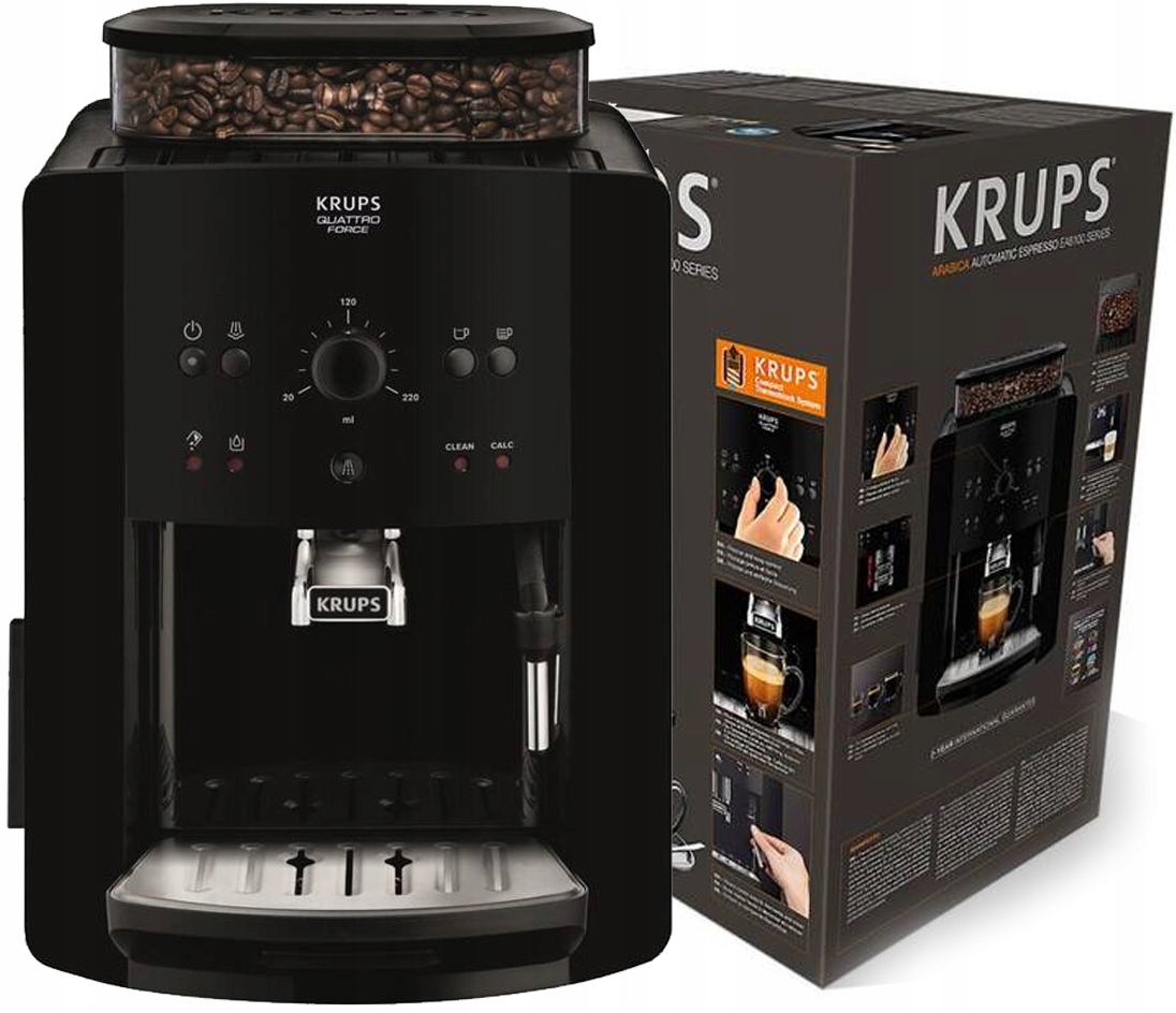 

Krups Arabica EA811010 Ekspres ciśnieniowy do kawy