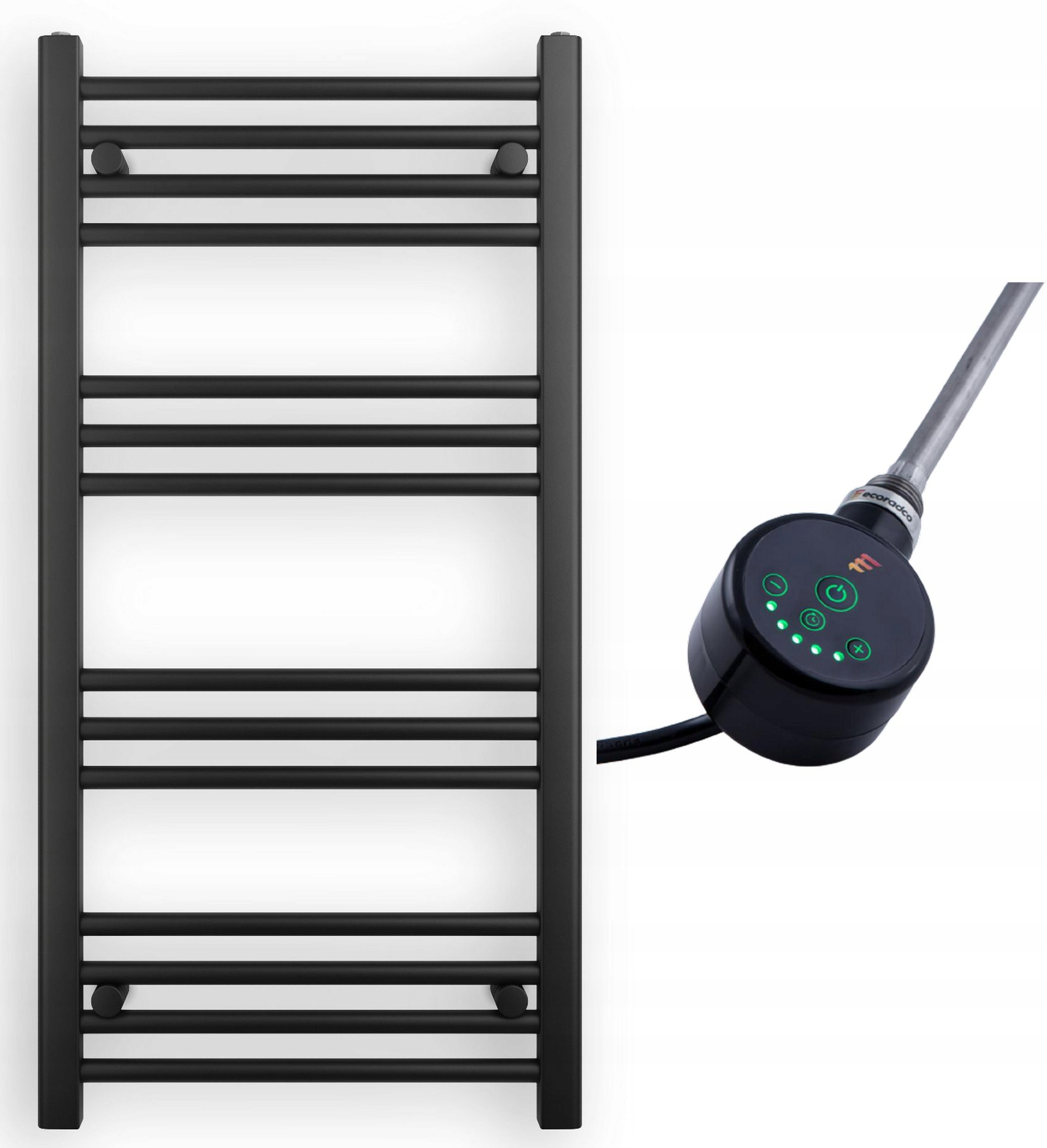 

Kaloryfer Czarny 100/50 Grzałka Elektryczna