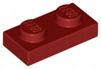 

Lego Płytka 1x2 Dark Red 3023 Nowa 4SZT
