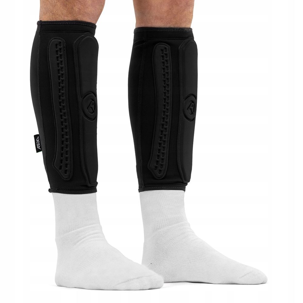 Ochraniacze piszczeli Rekd Energy Covert Black Long L/XL