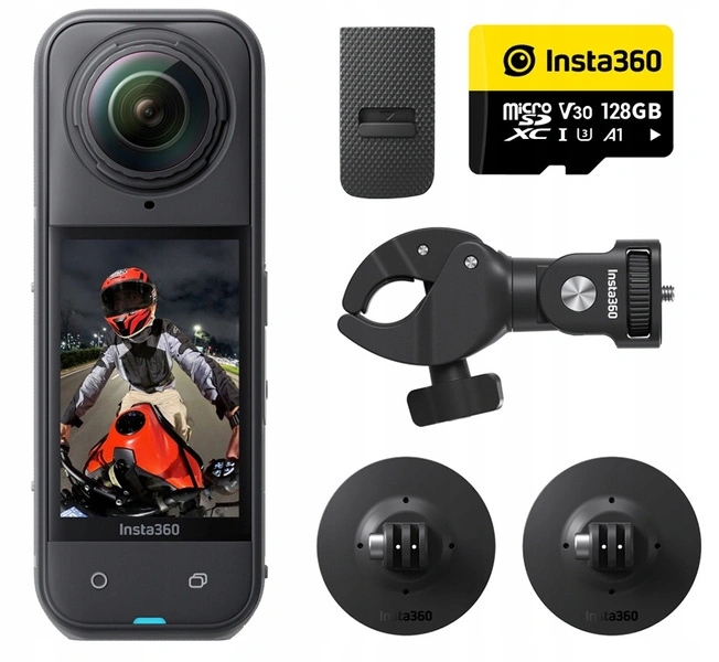 Insta360 X5 Motorcycle Bundle Sada navrhnutá pre motocyklistov