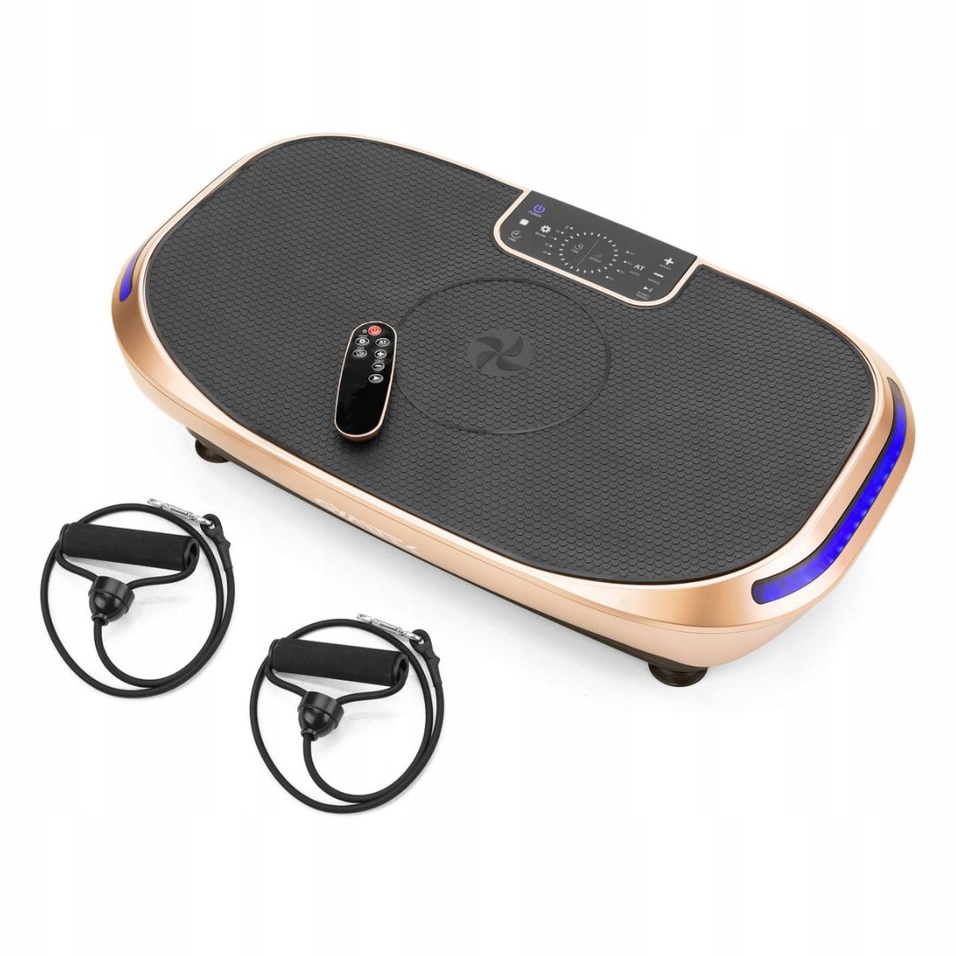 ВІБРАЦІЙНА ПЛАТФОРМА ДЛЯ ТРЕНУВАННЯ ВІБРАЦІЙНИЙ МАСАЖЕР ФІТНЕС З ЛАНКАМИ GYMTEK Кількість програм 4