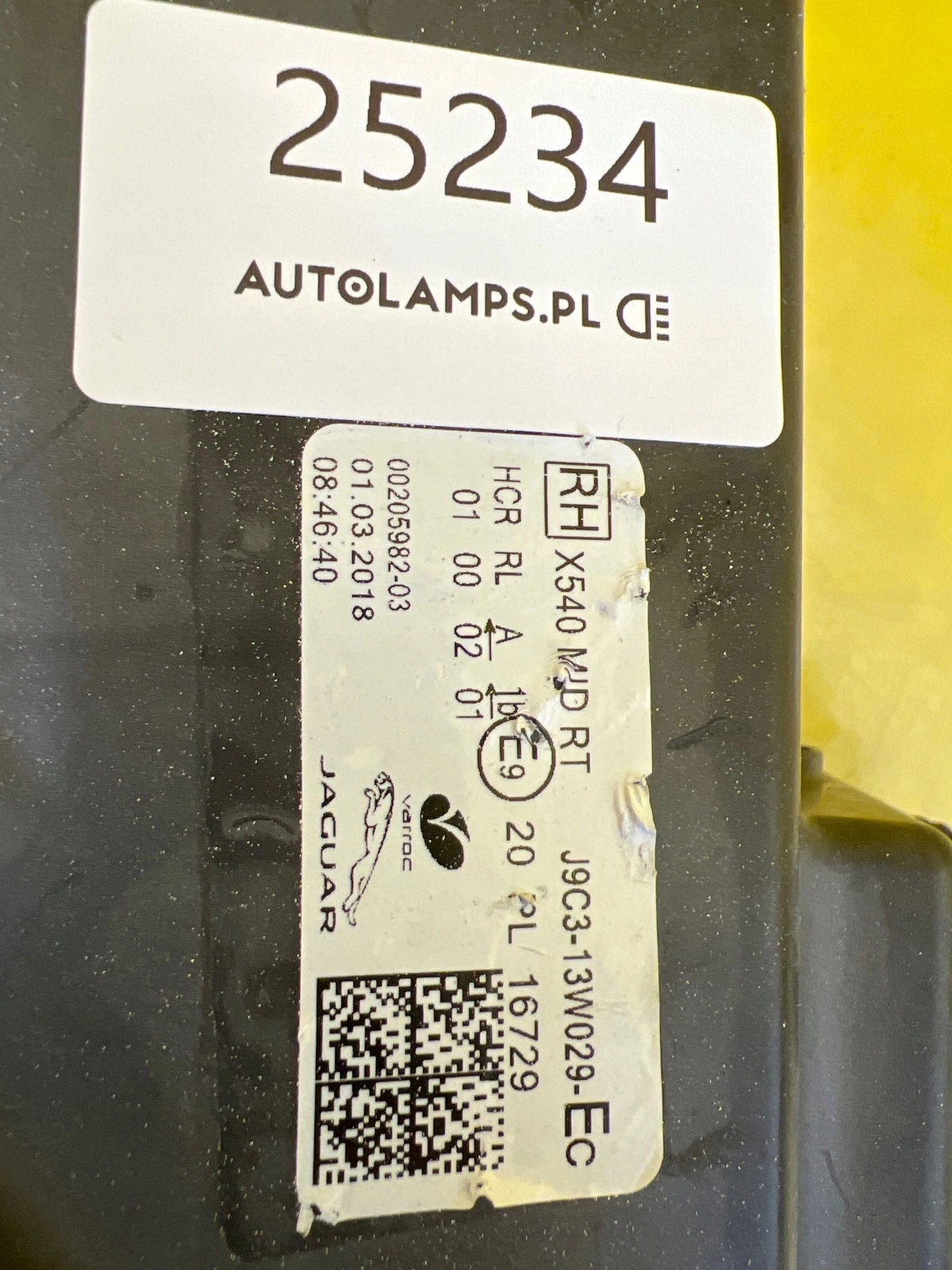 light right Jaguar E-Pace Mid Led J9C3-13W029-EC