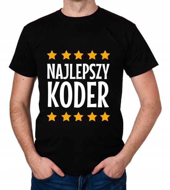 

koszulka Najlepszy Koder prezent