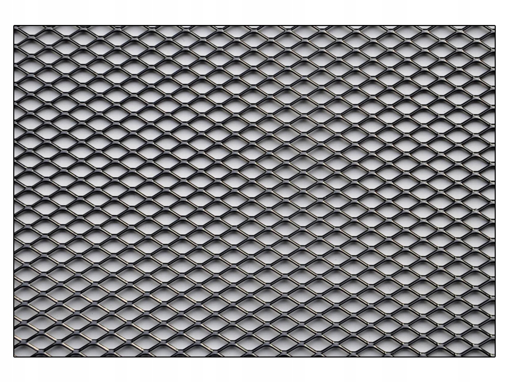 

Siatka Aluminiowa 6,5mm x 4mm 100cm x 30cm Czrana