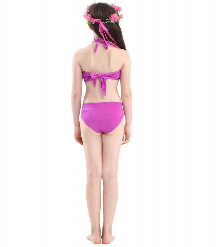 SYRENI OGON STRÓJ KĄPIELOWY SYRENY SYRENKA 130 Wiek dziecka 7 lat +