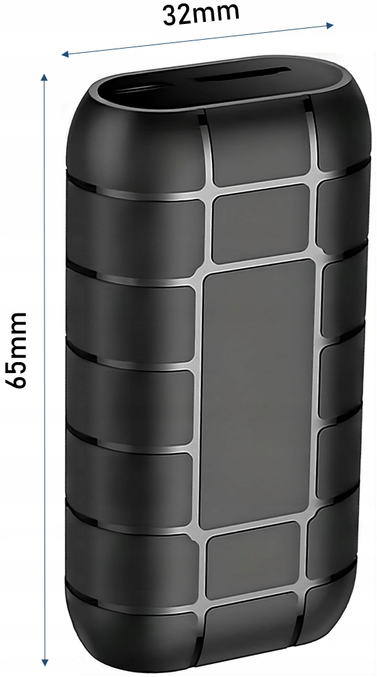 Najlepszy podsłuch pluskwa nagrywanie 500H na jednym ładowaniu akumulatora Waga produktu 43 g