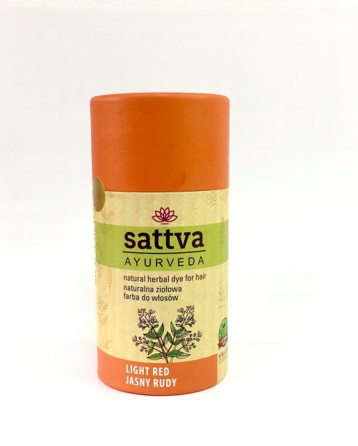 

Sattva Henna Light Red Jasny Rudy 150G