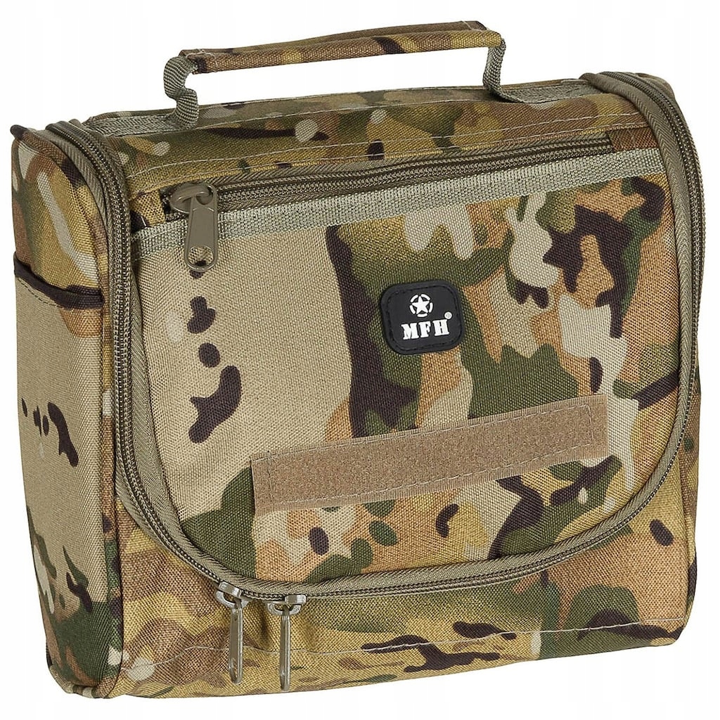Kosmetyczka wojskowa turystyczna polowa moro Mfh Washbag Operation-Camo