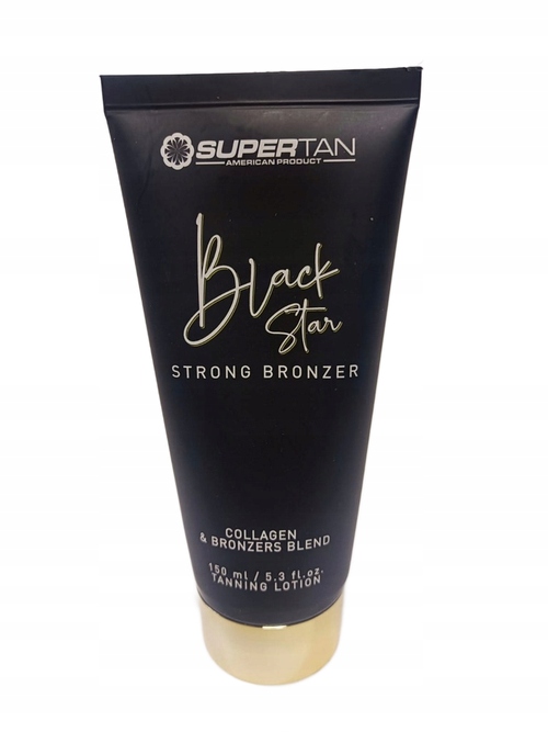 SuperTan Black Strong Bronzer krém na opalování v soláriu