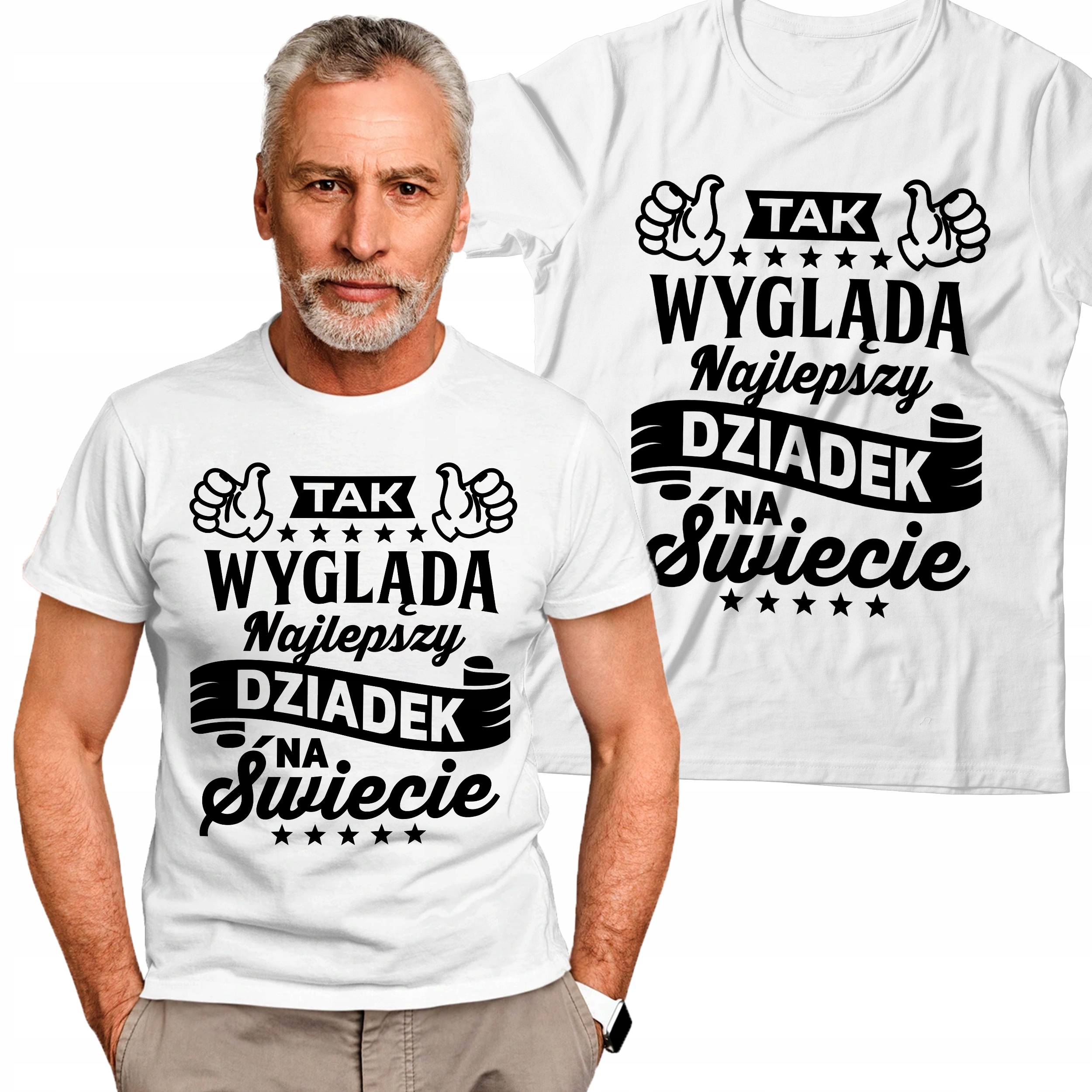

Koszulka Na Dzień Dziadka Prezent Na Urodziny / XL
