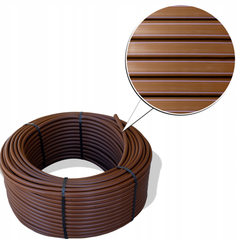 Linia kroplująca z Kompensacją Ciśnienia Rain Bird Xfd 100 m brązowa 16/33