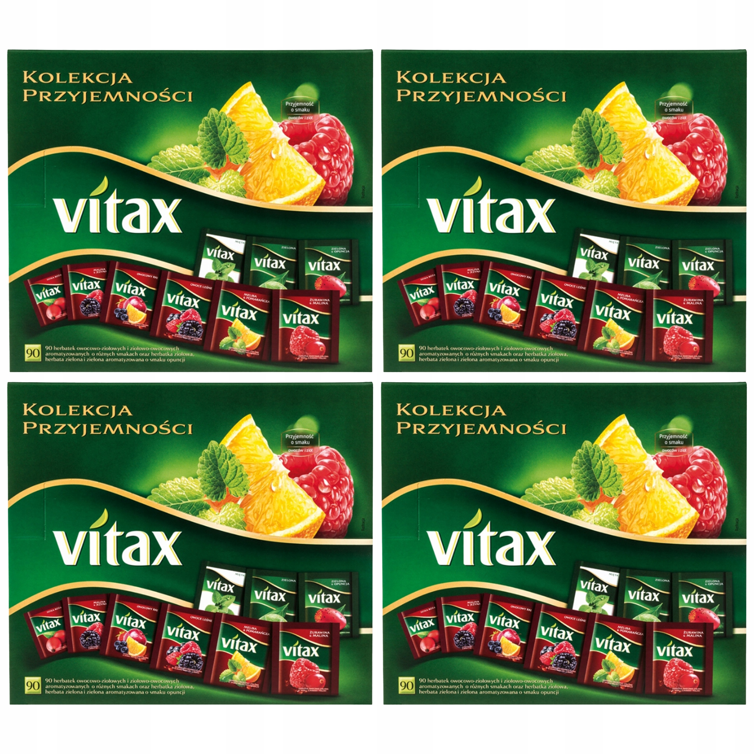 Vitax Dárková sada 4x Kolekce potěšení 90 obálek nálepka