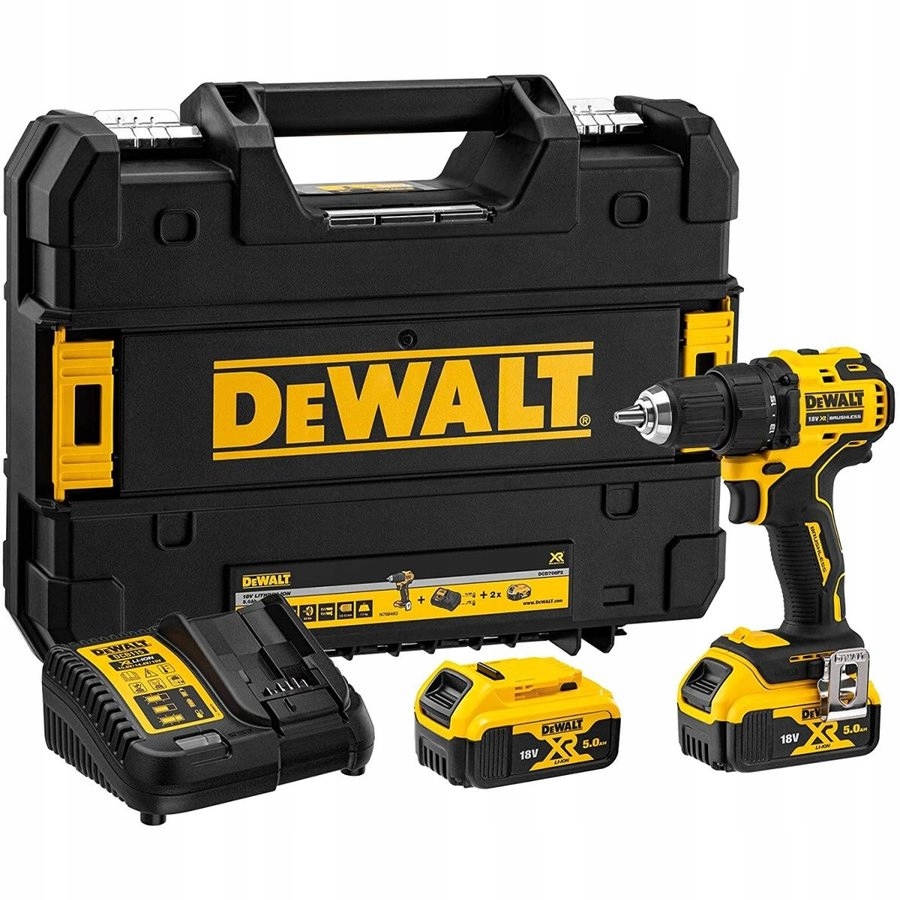 

Wiertarko wkrętarka DeWalt DCD708P2T 18v Xr 5x2Ah