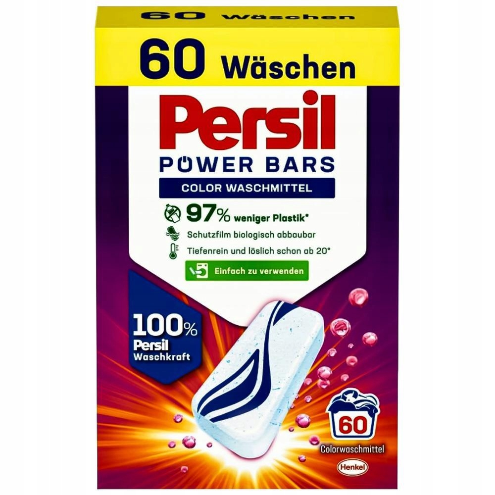 Levně Persil Power Color Prací tablety 60 z Německa