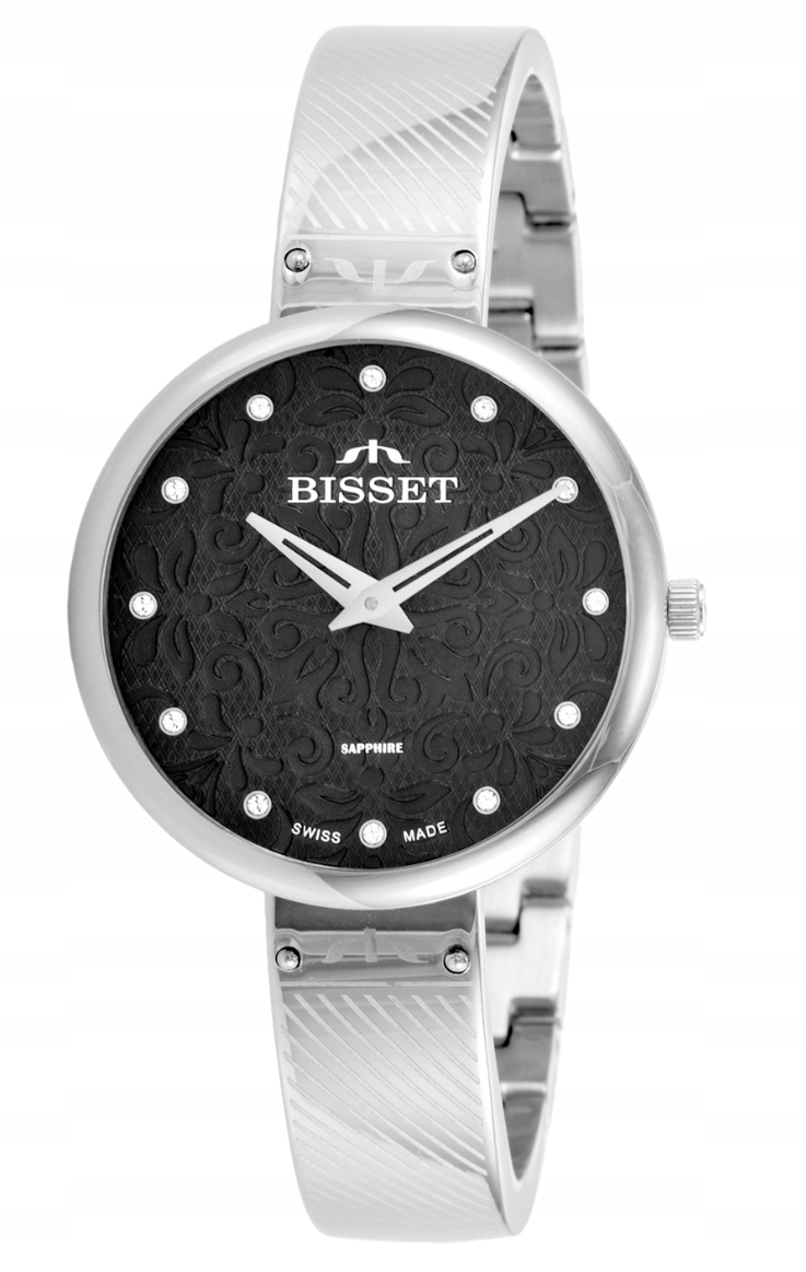 Švýcarské nové dámské hodinky Bisset BSBF20SIBX03BX na náramku