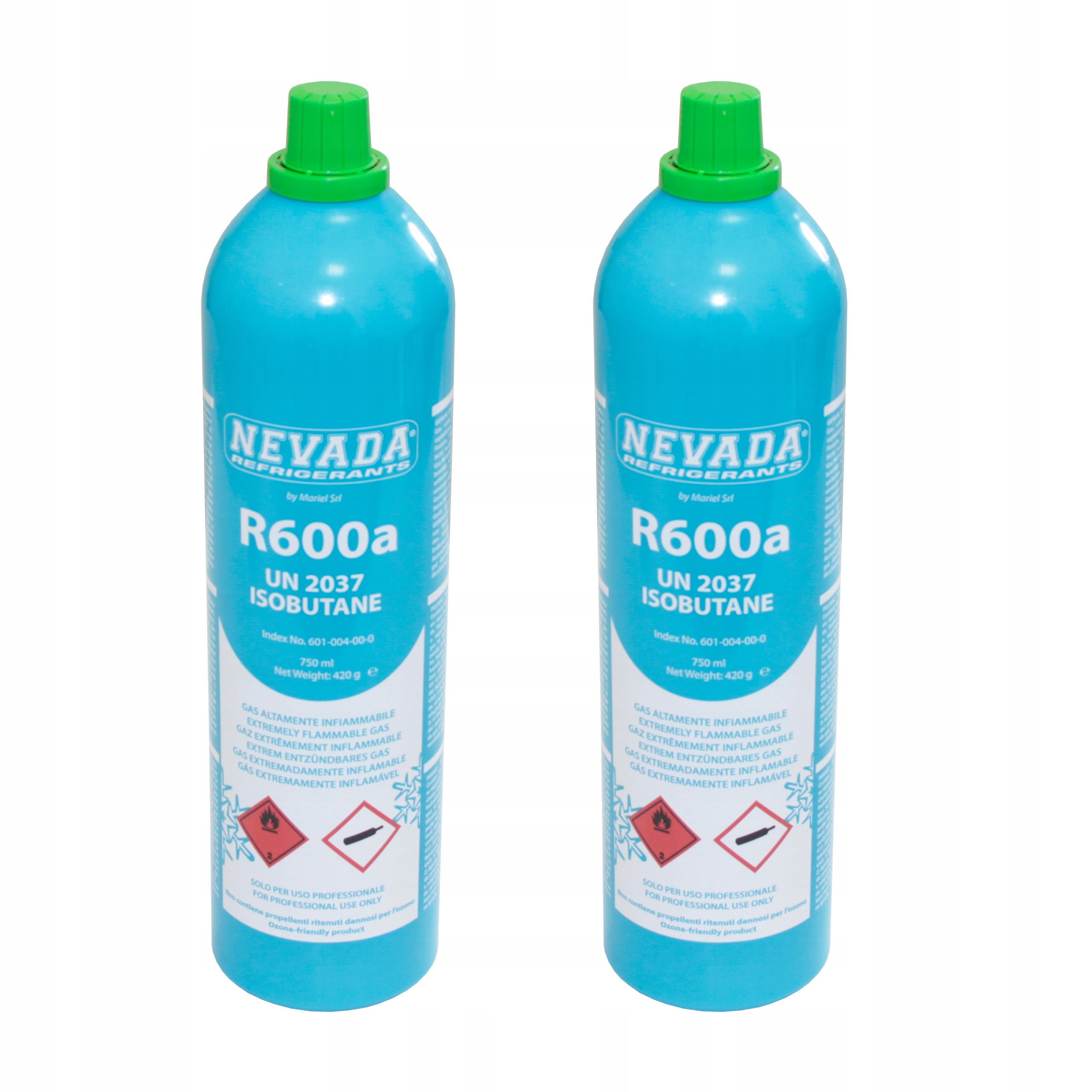 

2x Izobutan Gaz r600a Czynnik Chłodniczy 420GRAM