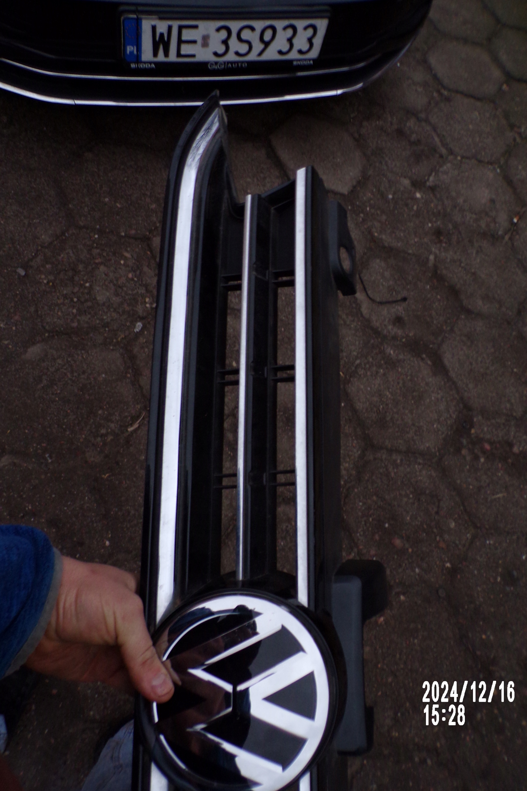 VW Golf Sportsvan Kühlergrill FRONTGRILL Kühlergitter - Thumbnail 3