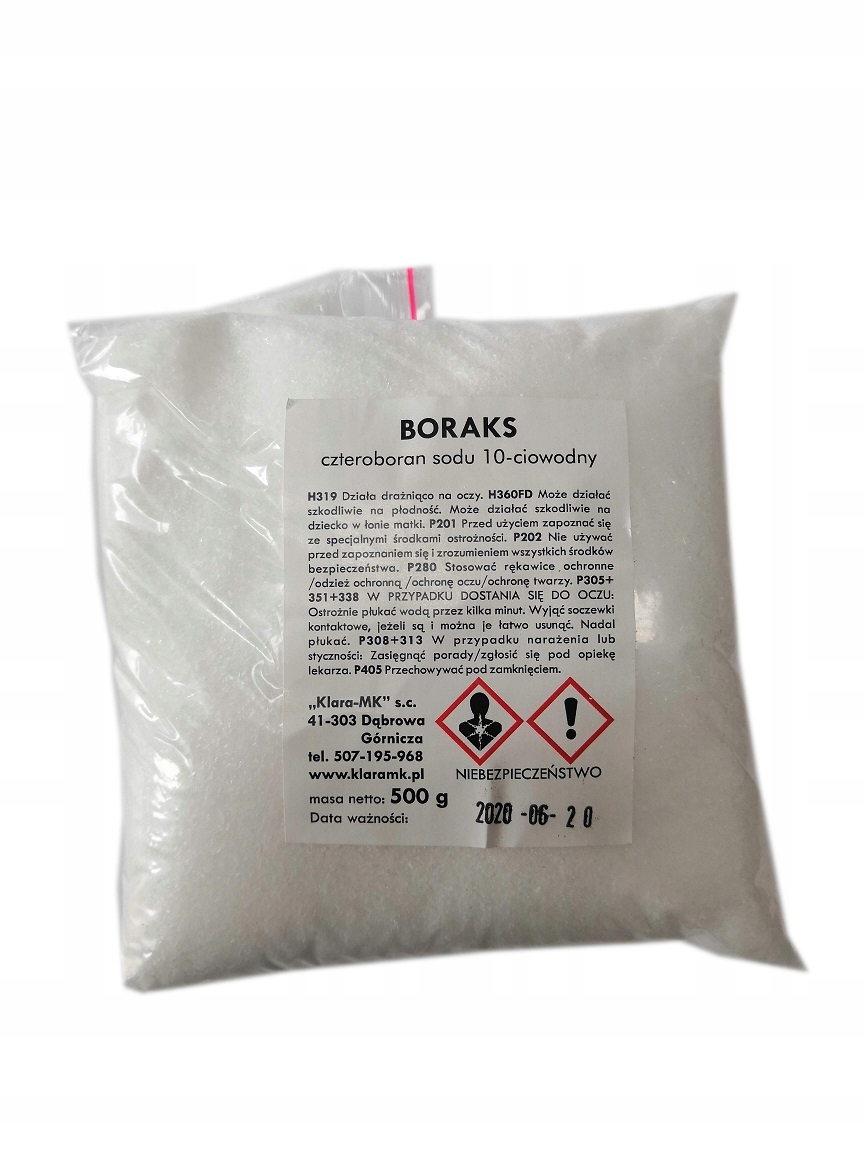 

Boraks topnik do lutowania 500g mrówki palnik