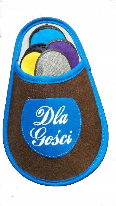 KAPCIE DOMOWE, 5+1 DLA GOŚCI, ZESTAW 2 KPL Rozmiar 42