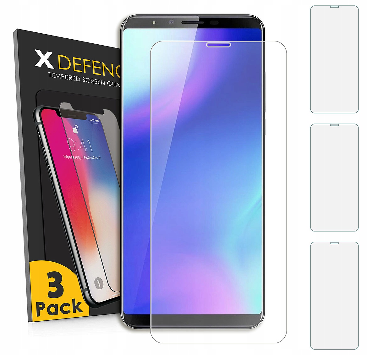 

3SZT Szkło Niepękające Do Cubot X18 Plus