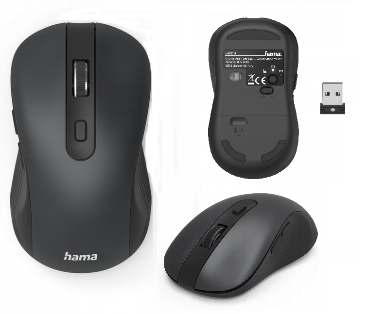 

Hama Myszka Bezprzewodowa MW-650 Wifi Bluetooth