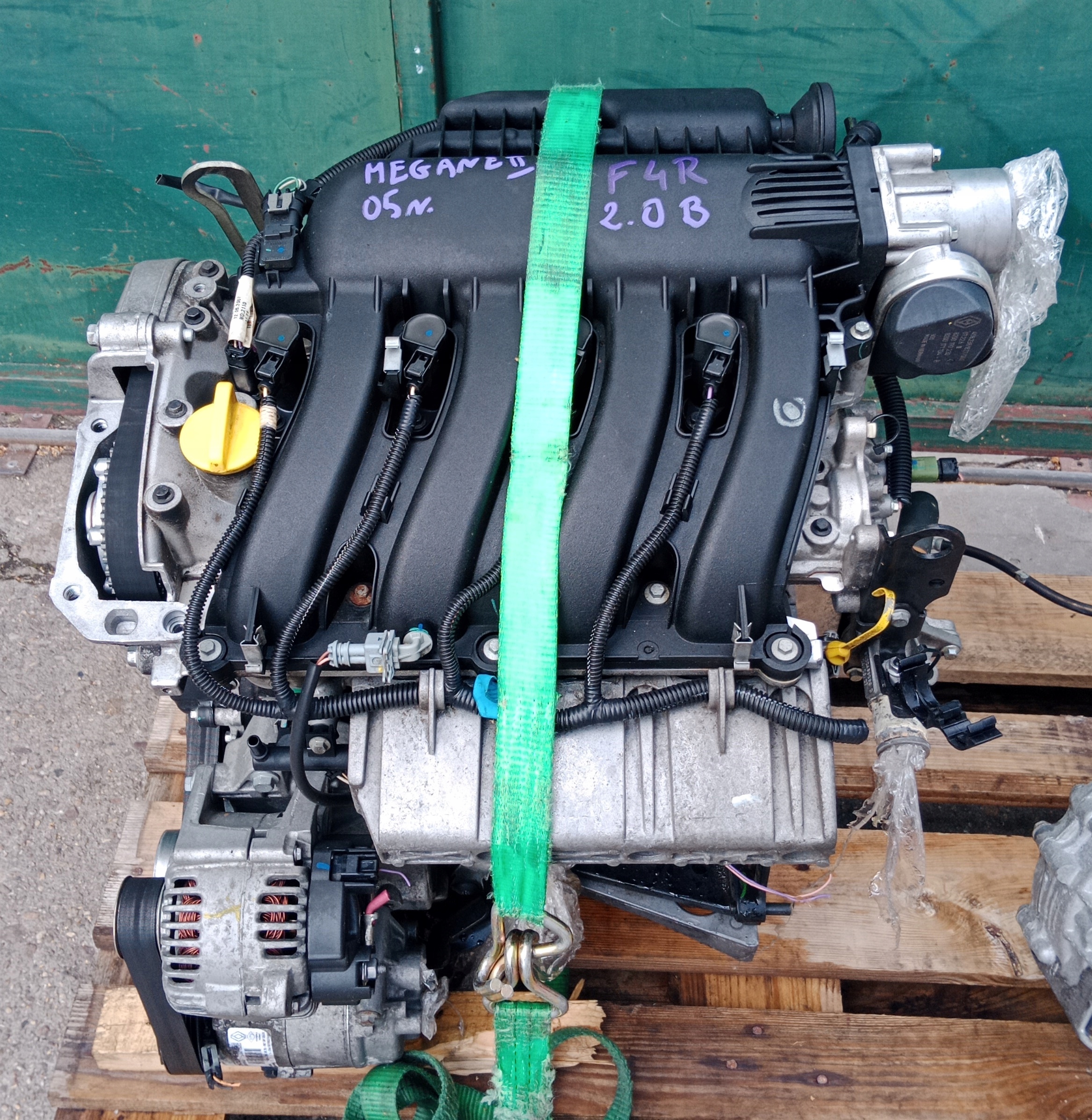 RENAULT MEGANE II 2.0B 05R engine complete F4RZ770