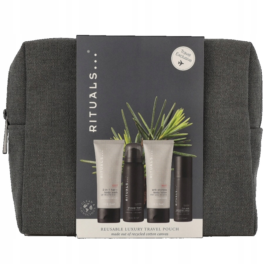 Rituals The Ritual of homme Sport Travel Exclusive zestaw z kosmetyczką