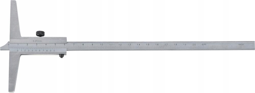 Hloubkoměr s rovnou měřící tyčí 150 mm Format