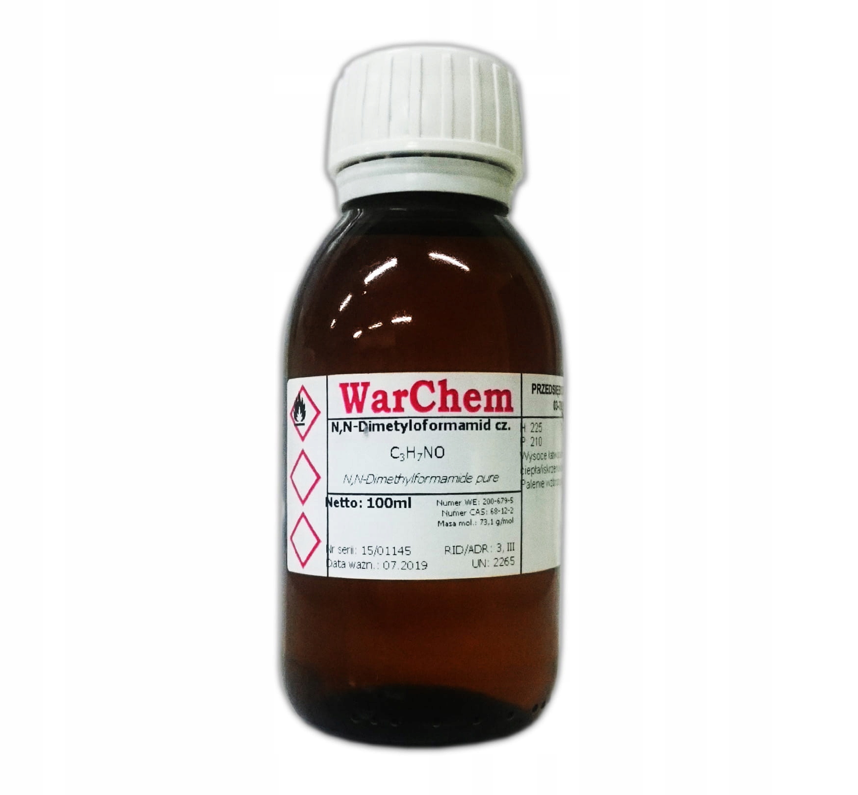 

Dimetyloformamid (dmf) czysty 100ml