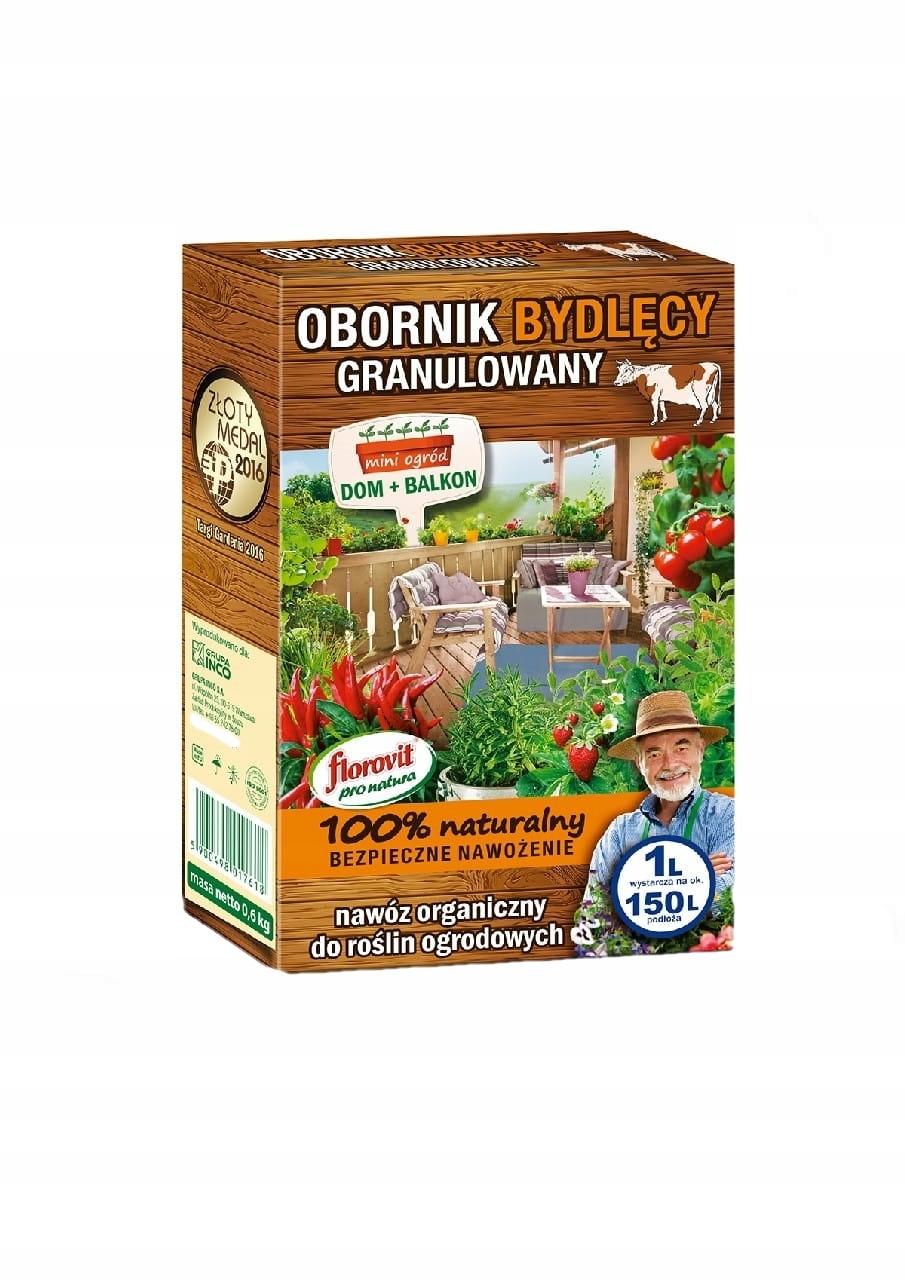 

Florovit nawóz obornik bydlęcy granulowany 1l
