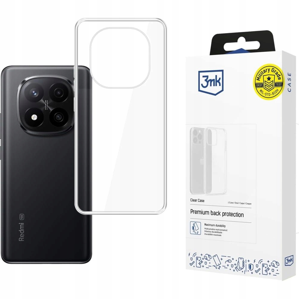 Redmi Note 15 5G 3MK Clear Case