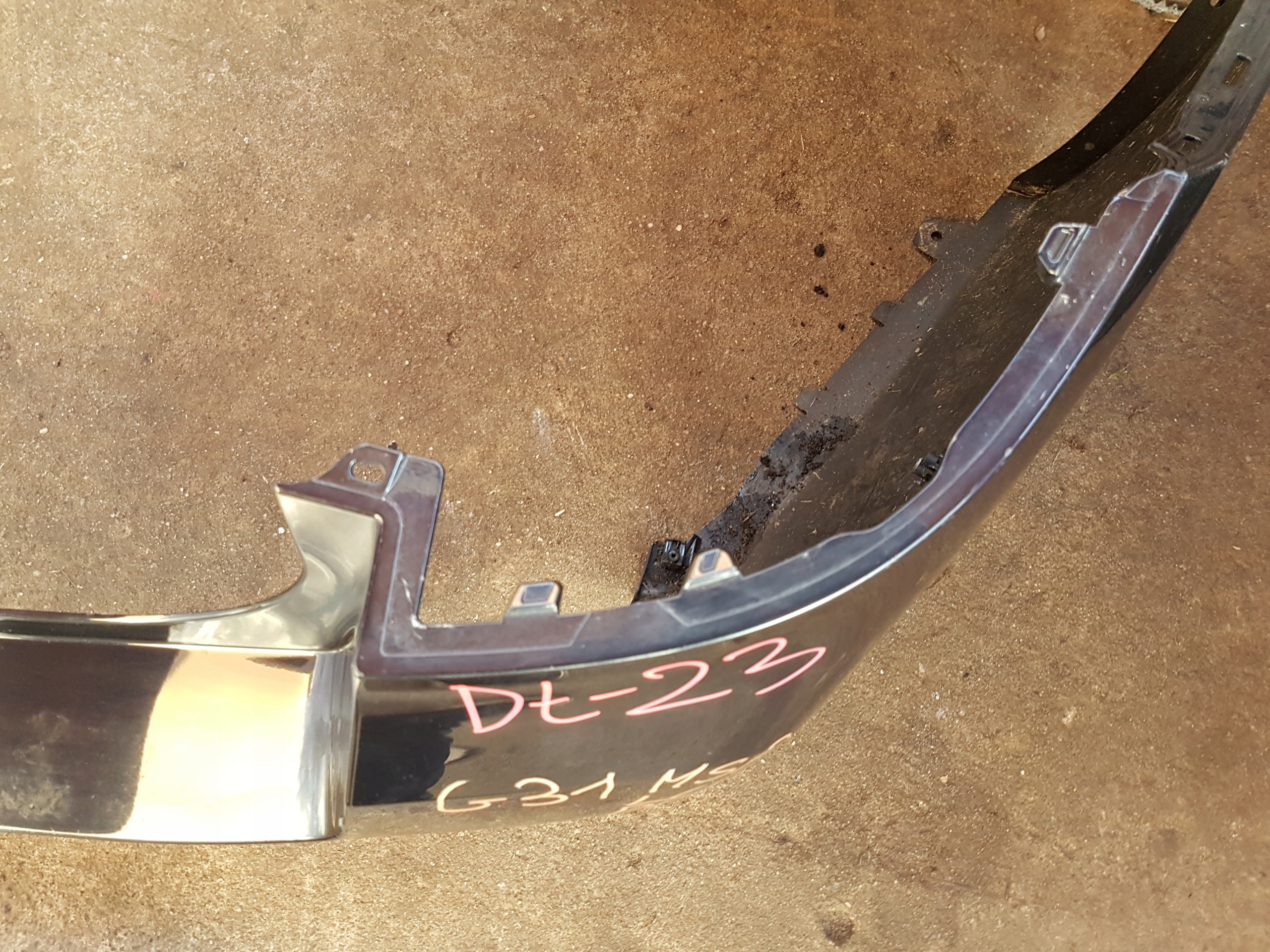 bumper rear BMW SERIA 5 G31 LCI m-packet
