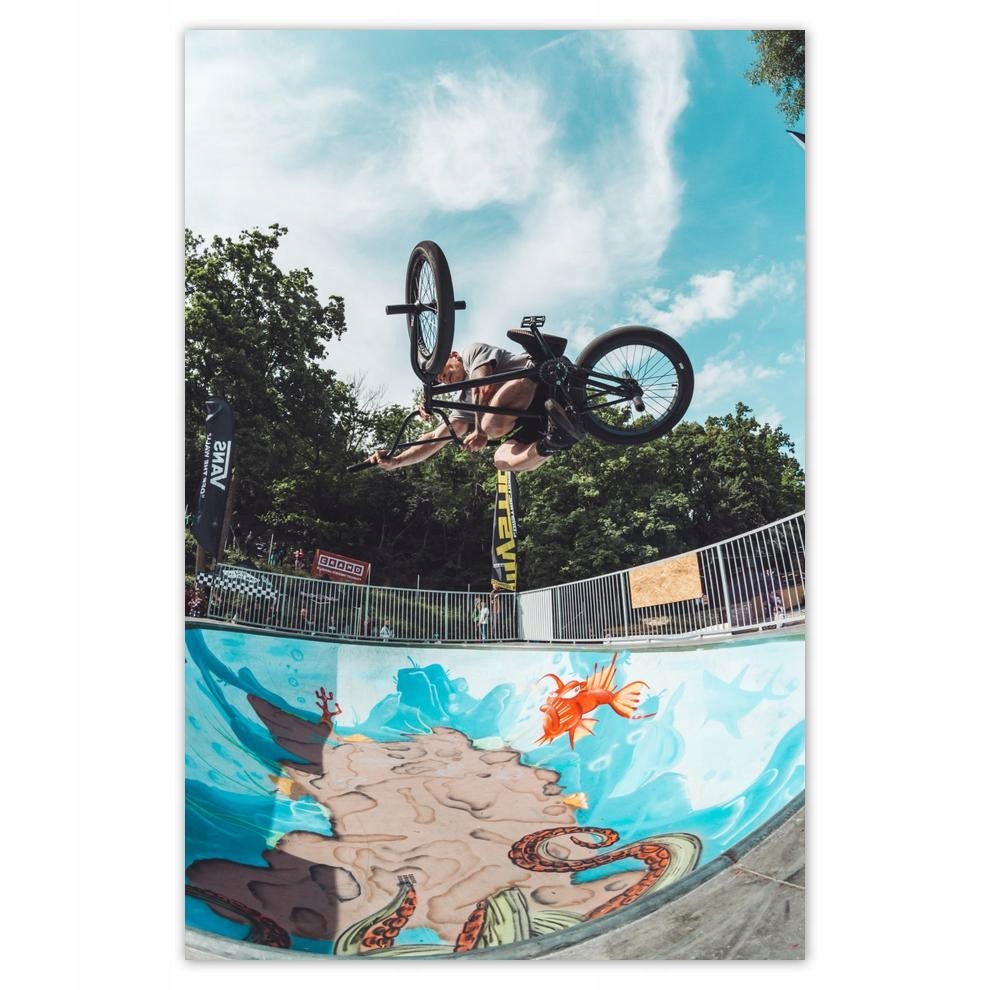 

Plakat 62x93 Bmx Sport wyczynowy Skoki