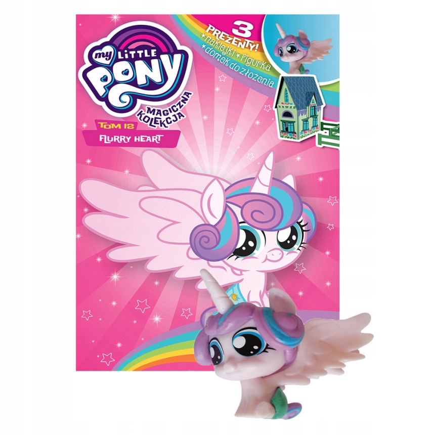 MY LITTLE PONY Flurry Heart FIGURKA NAKLEJKI 12
