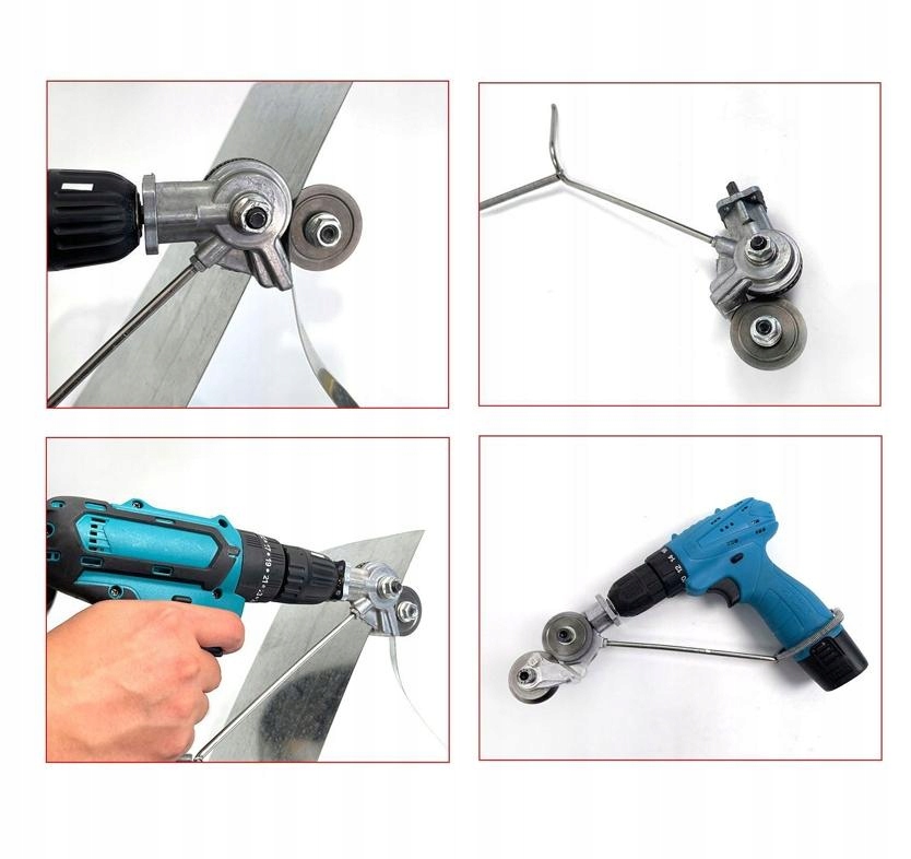 PRZYSTAWKA DO CIĘCIA BLACHY NA WIERTARKE NOZYCE Kod producenta 60441A