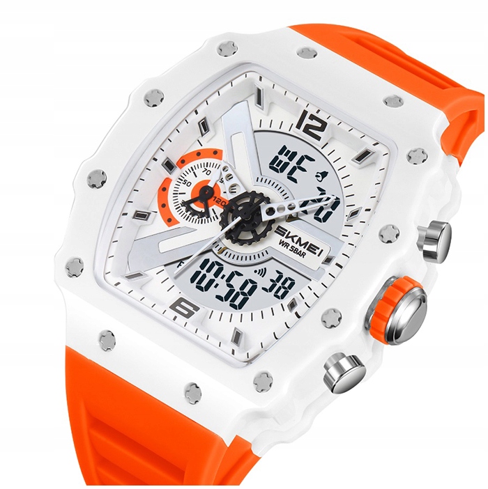 Pánské hodinky Skmei skm.123981a.mn elektronické sportovní, mnoho funkcí