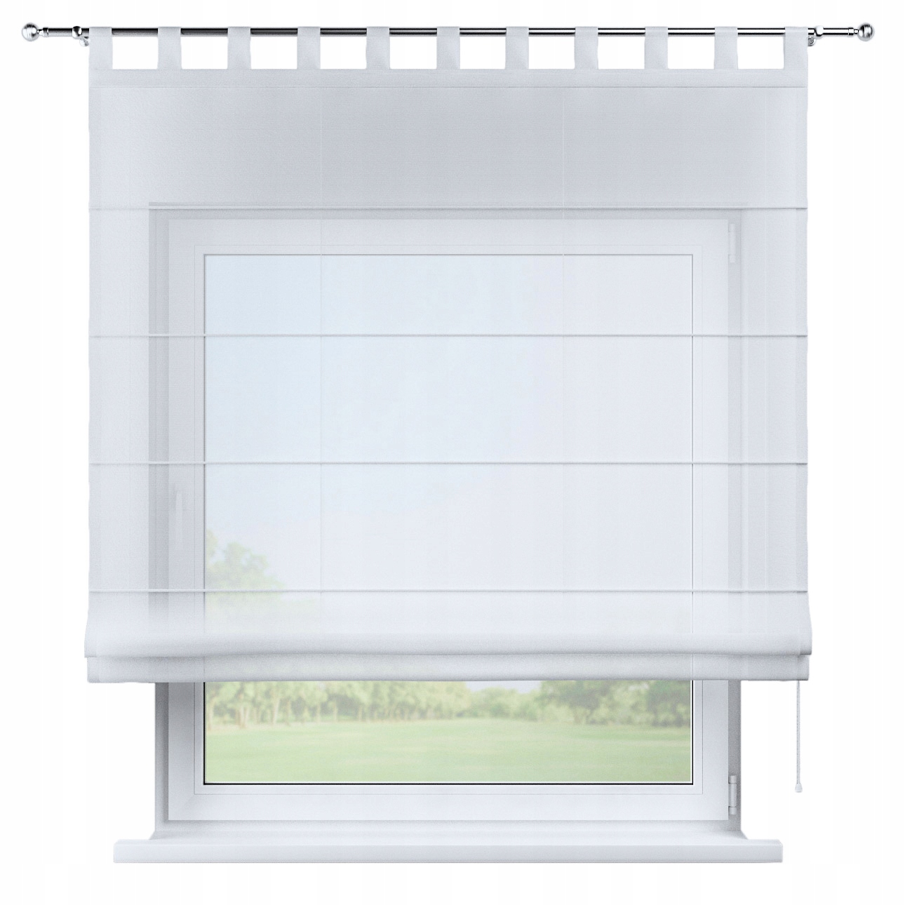 Hotová voálová roleta Palermo 120 x 170 cm biela