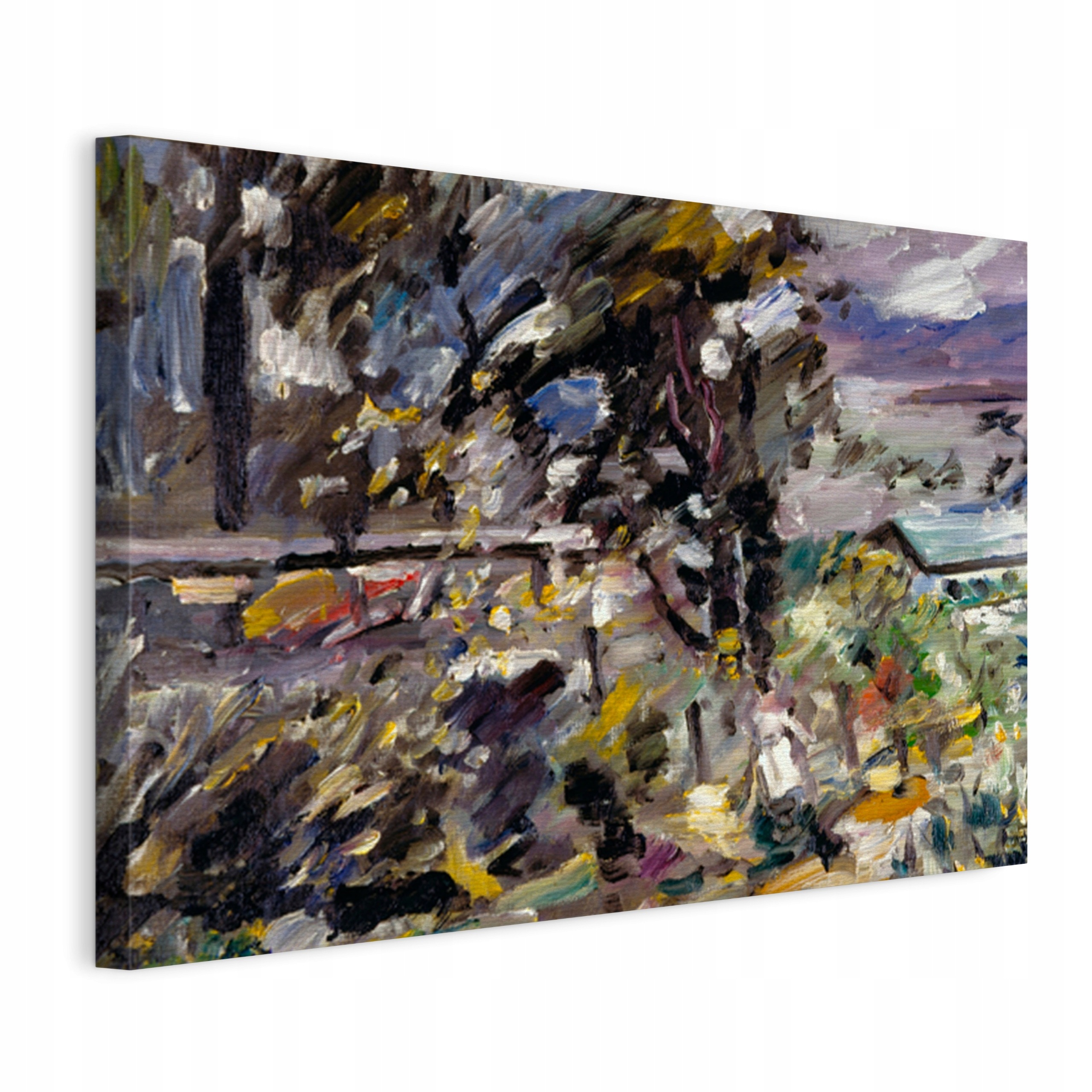 Obraz na plátně Lovis Corinth Walchensee, Silverway (1923) plátno 100x70