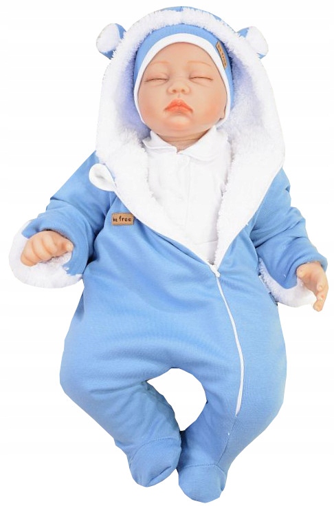 KOMBINEZON PAJAC KOMPLET OCIEPLANY CZAPKA 68 L500A Marka Inna marka