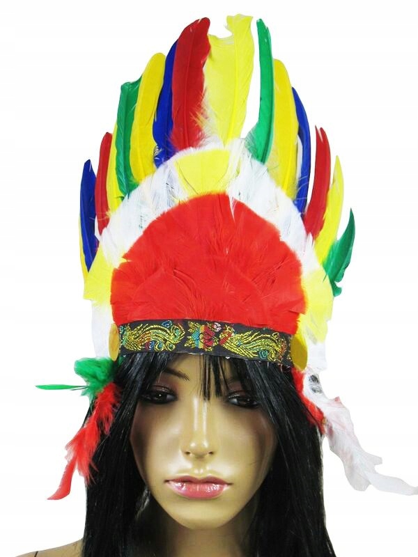 

Pióropusz Indianin Indianka Apacz