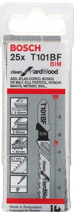 BRZESZCZOT DO WYRZYNARKI T101BF 25SZT. Seria 2608634988