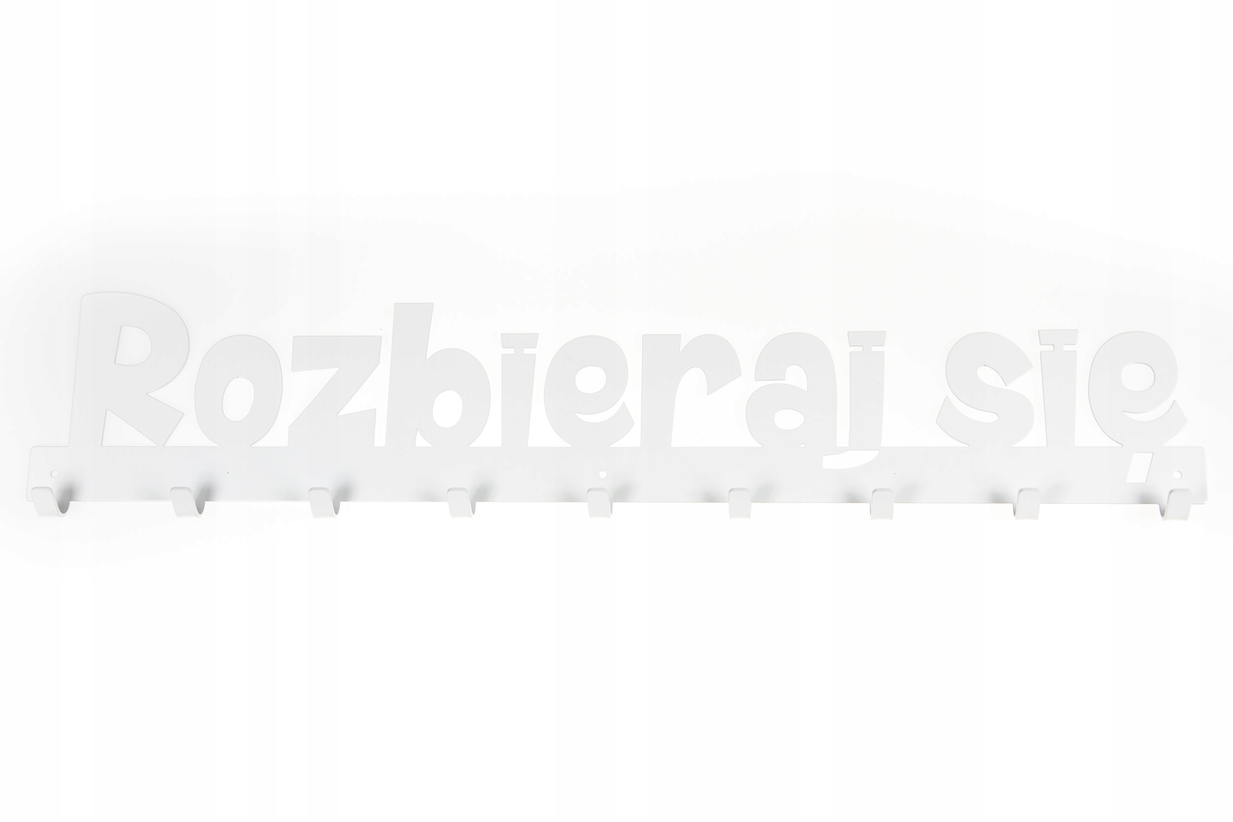 

Wieszak ścienny na ubrania kurtki klucze L