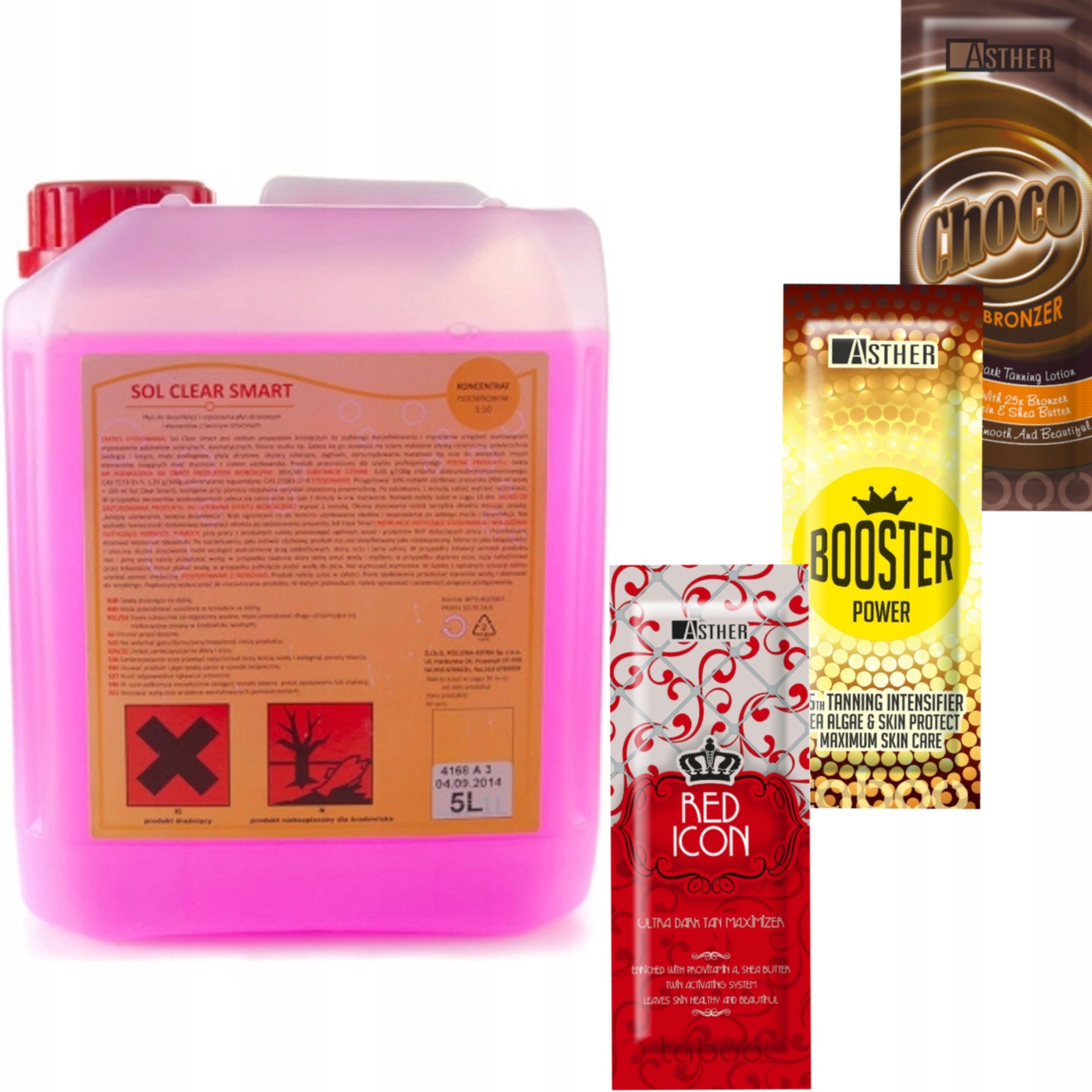 Sol Clear Smart 5l płyn do dezynfekcji solarium + gratis